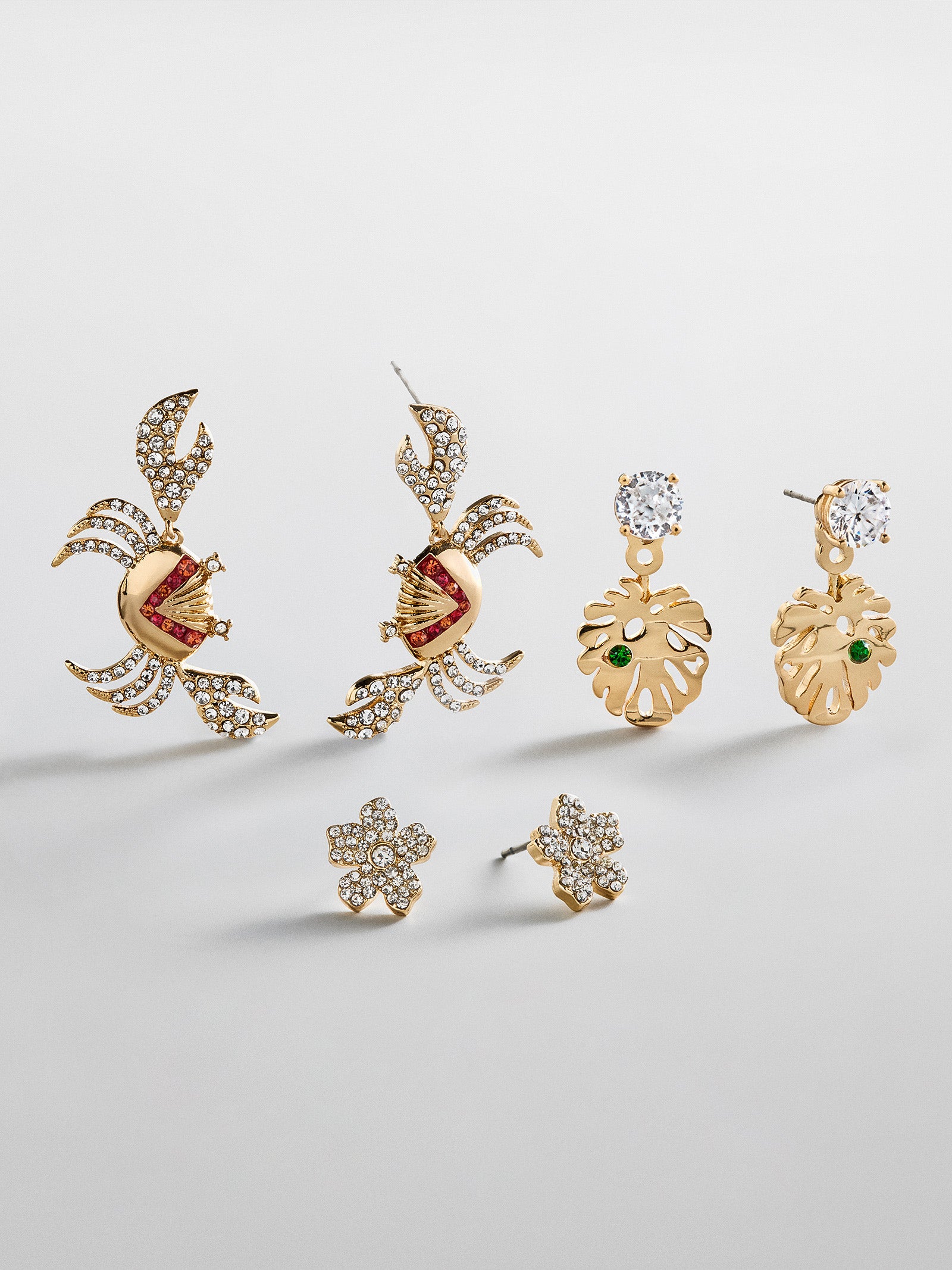 Shore Thing Earring Set - Crab