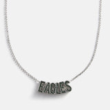 NFL Slogan Charm Necklace - Philadelphia Eagles
