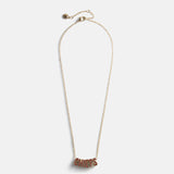 NFL Slogan Charm Necklace - Kansas City Chiefs