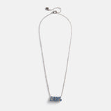 NFL Slogan Charm Necklace - Detroit Lions