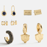 NFL Earring Stack Set - Chicago Bears