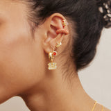 NFL Earring Stack Set - Cincinnati Bengals