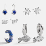 NFL Earring Stack Set - Buffalo Bills