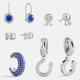 NFL Earring Stack Set - Indianapolis Colts