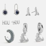NFL Earring Stack Set - Houston Texans