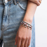 NFL Beaded Charm Bracelet - Atlanta Falcons