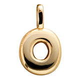 Bubble Letter Cluster Charm - O