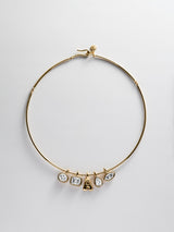BaubleBar Lexi Removable Charm Custom Collar Necklace - Gold - 
    Enjoy 20% Off: Big Summer Kickoff
  
