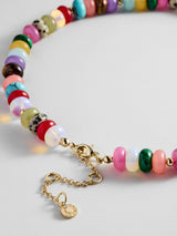 BaubleBar Semi-Precious Bubble Initial Necklace - Multi - 
    Beaded letter necklace


  
