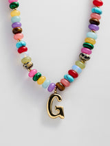 BaubleBar G - 
    Beaded letter necklace


  
