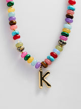 BaubleBar K - 
    Beaded letter necklace


  
