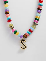 BaubleBar S - 
    Beaded letter necklace


  
