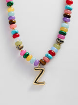 BaubleBar Z - 
    Beaded letter necklace


  
