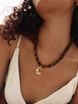 BaubleBar  - 
    Beaded letter necklace


  
