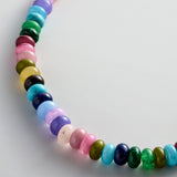 Joyce Semi-Precious Beaded Necklace - Multi Bead
