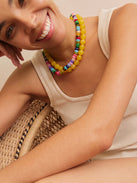 Joyce Semi-Precious Beaded Necklace - Multi