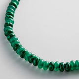 Joyce Semi-Precious Beaded Necklace - Malachite