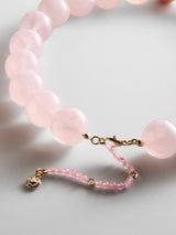 BaubleBar Jane Beaded Necklace - Rose Quartz/Carnelian - 
    Chunky statement necklace
  
