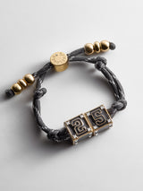 BaubleBar Block Party Varsity Number Custom Bracelet  - Onyx Double Digit - 
    Custom number bracelet 
  
