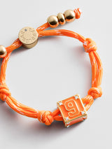 BaubleBar Block Party Varsity Number Custom Bracelet  - Tangerine Single Digit - 
    Custom number bracelet 
  
