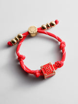 BaubleBar Block Party Varsity Number Custom Bracelet  - Cherry Red Single Digit - 
    Custom number bracelet 
  
