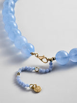 BaubleBar Mini Jane Beaded Necklace - Soft Blue - 
    Layering necklaces
  
