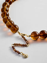 BaubleBar Mini Jane Beaded Necklace - Tiger's Eye - 
    Layering necklaces
  
