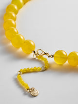BaubleBar Mini Jane Beaded Necklace - Citrine - 
    Layering necklaces
  
