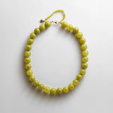 Mini Jane Beaded Necklace - Olive