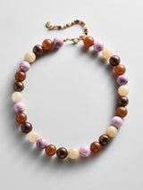 BaubleBar Mini Jane Beaded Necklace - Brown Multi - 
    Layering necklaces
  
