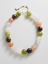 BaubleBar Jane Beaded Necklace - Earth Tones - 
    Chunky statement necklace
  
