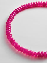 BaubleBar Joyce Semi-Precious Beaded Necklace - Fuchsia Agate Bead - 
    Beaded necklace for stacking 
  

