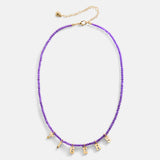 Louisiana State University Delicate Beaded Necklace - Louisiana State University