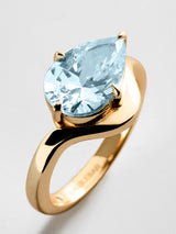 BaubleBar Aquamarine - 
    Statement ring 
  
