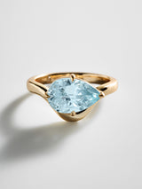 BaubleBar Aquamarine - 
    Statement ring 
  
