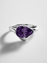 BaubleBar Amethsyt - 
    Statement ring 
  
