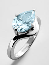 BaubleBar Aquamarine - 
    Statement ring 
  
