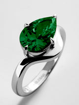 BaubleBar Emerald - 
    Statement ring 
  
