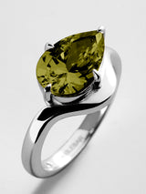 BaubleBar Peridot - 
    Statement ring 
  
