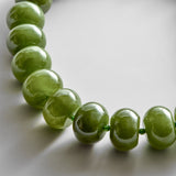 Joan Semi-Precious Necklace - Dark Olive