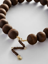 BaubleBar Jane Beaded Necklace - Wood - 
    Chunky statement necklace
  
