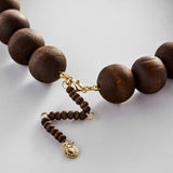 Jane Beaded Necklace - Wood