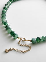 BaubleBar Jamie Semi-Precious Beaded Necklace - Green Jade/Tiger's Eye - 
    Statement pendant necklace
  
