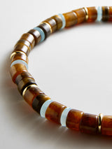 BaubleBar Jennifer Rondelle Beaded Necklace - Tiger's Eye Bead - 
    Ends Friday: Enjoy 20% Off 
  
