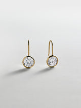 BaubleBar Round|10MM - 
    Drop crystal earrings 
  
