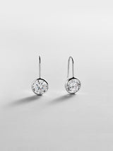 BaubleBar Round|10MM - 
    Drop crystal earrings
  
