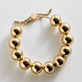 Jane Beaded Bracelet - Gold Bead