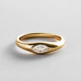 Niecy Gold Pinky Ring - Niecy Gold Pinky Ring