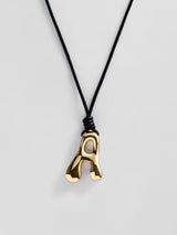BaubleBar A - 
    Custom letter necklace
  

