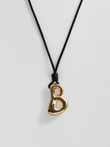 BaubleBar B - 
    Custom letter necklace
  
